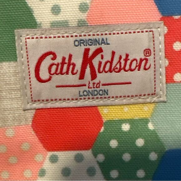 Cath Kidston London Colorful polka dots quilted design coated canvas Tote - Picture 13 of 14